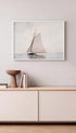 Sailing off Gloucester - Winslow Homer Mockup