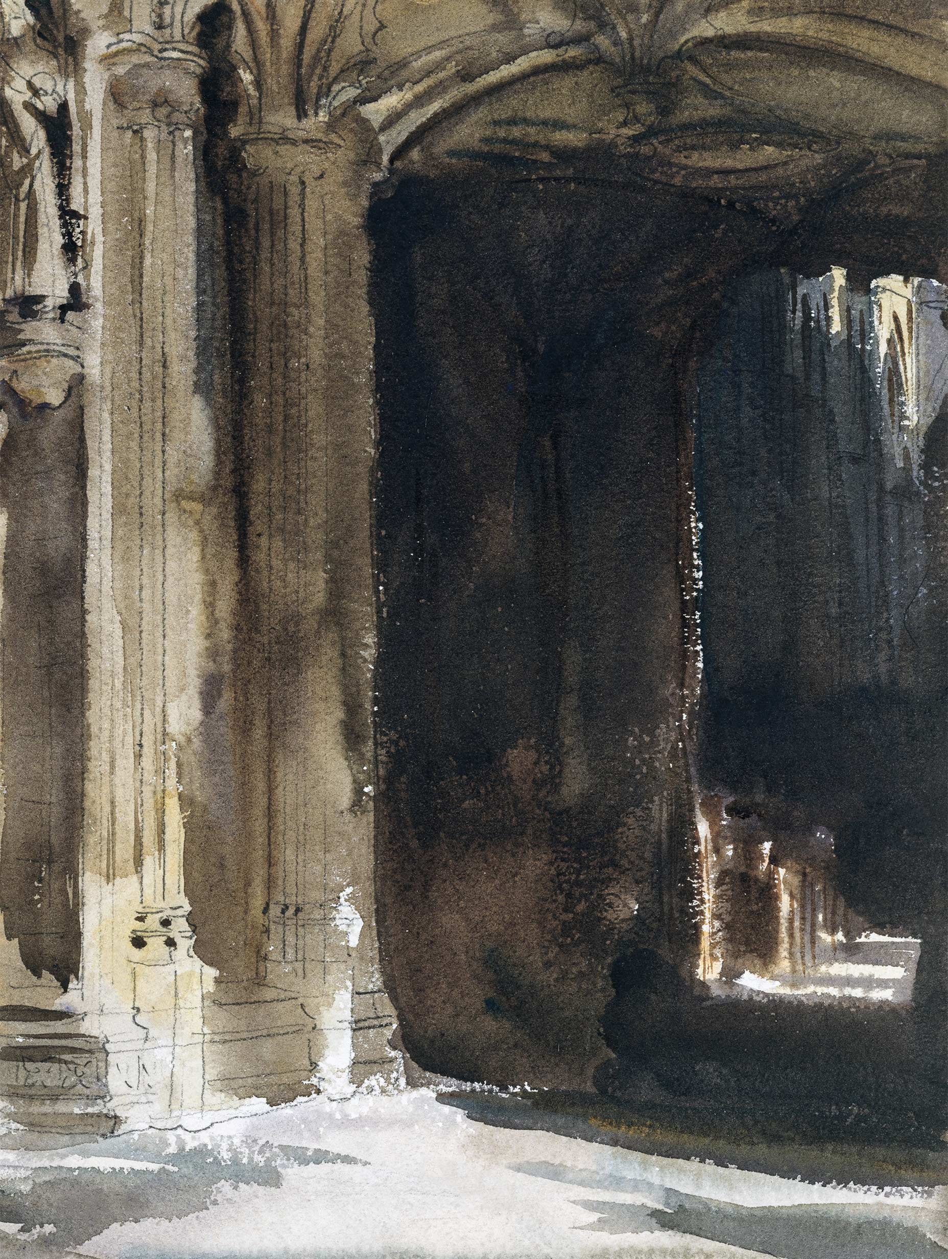 Cathedral Interior 1904 - John Singer Sargent Art Print