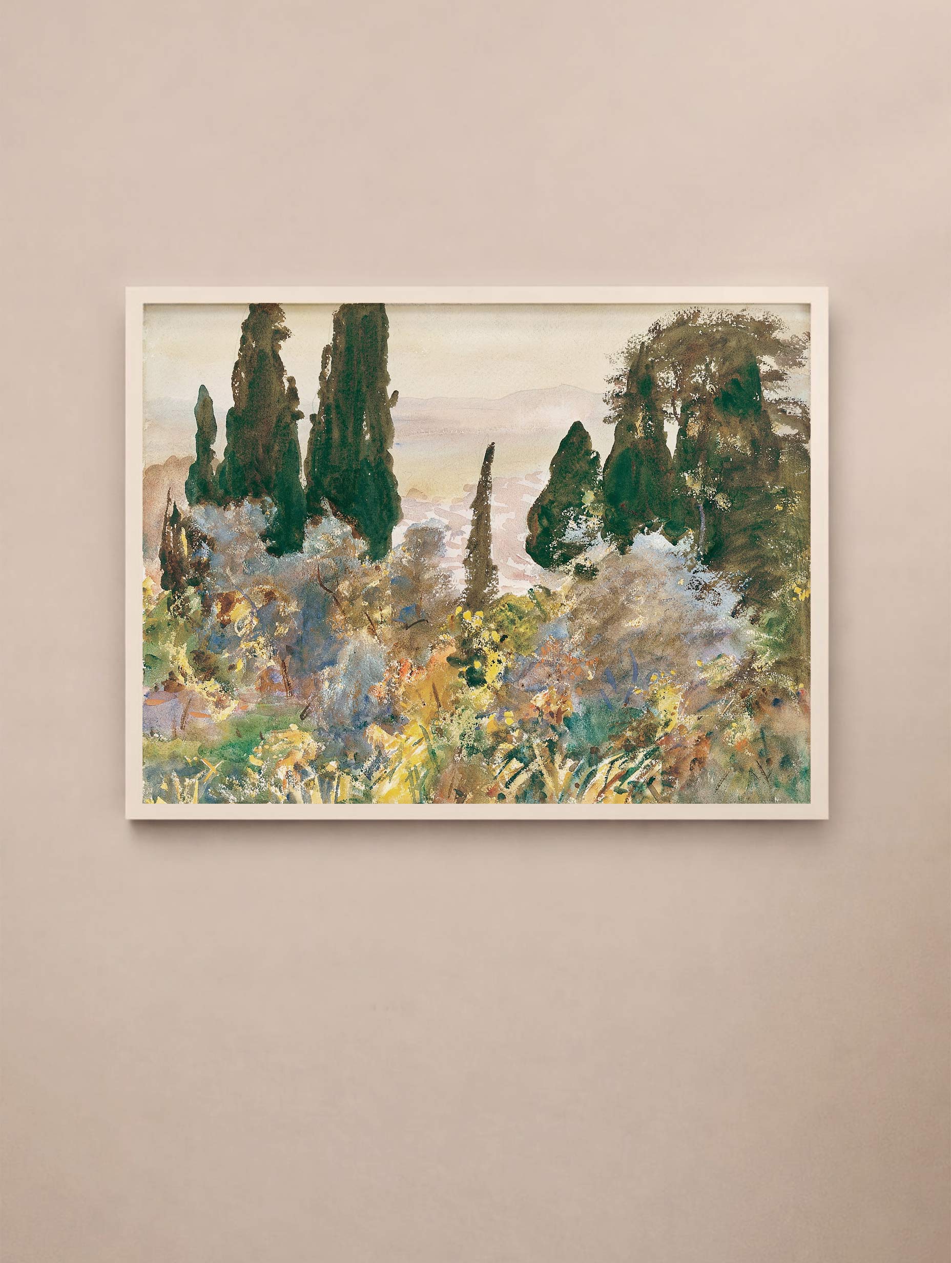 Granada 1912 - John Singer Sargent Art Print Mockup