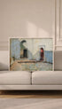 Courtyard Tétouan - John Singer Sargent Art Print Mockup