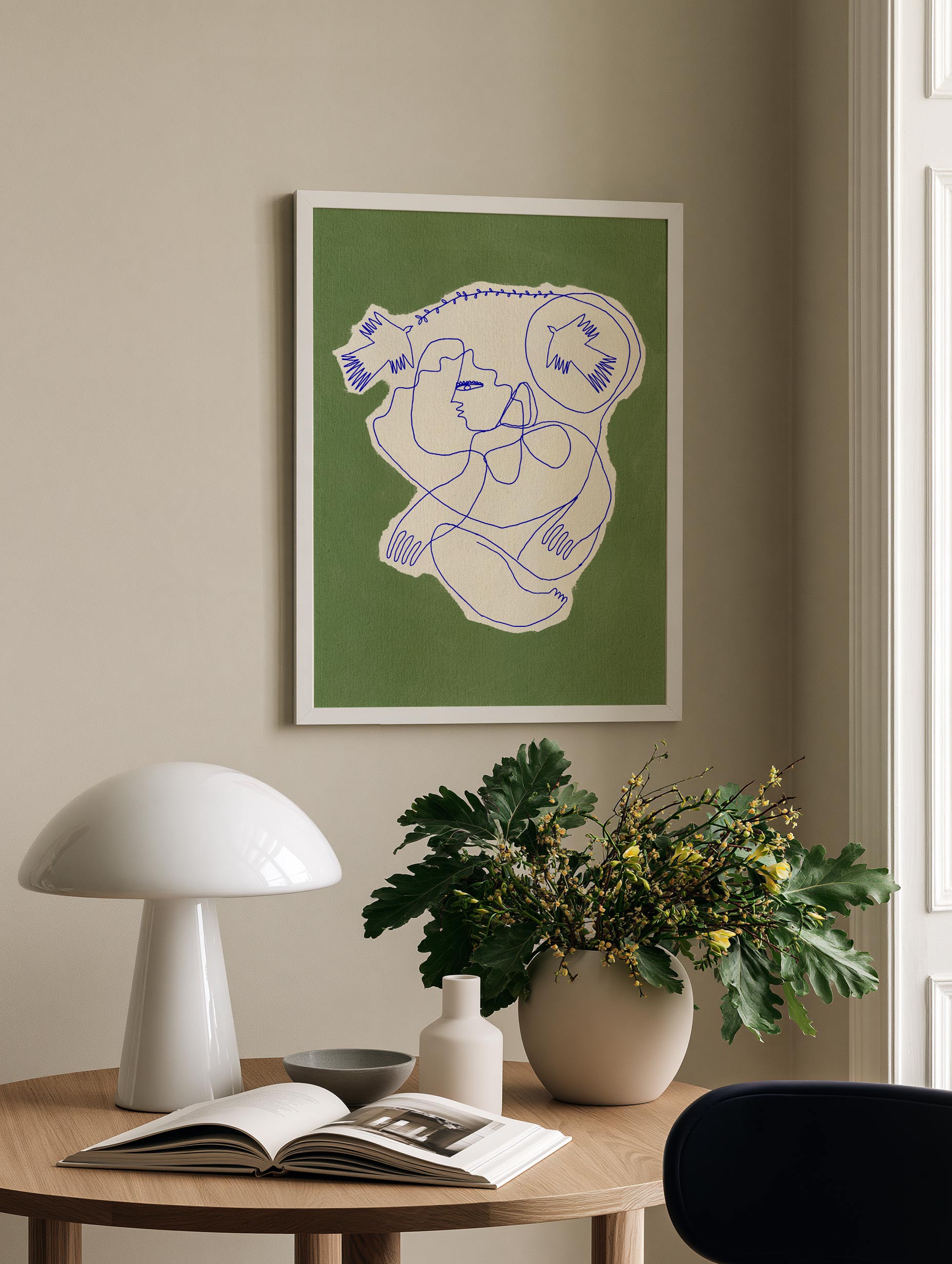 Grön Inredning Stilleben – Henri Matisse