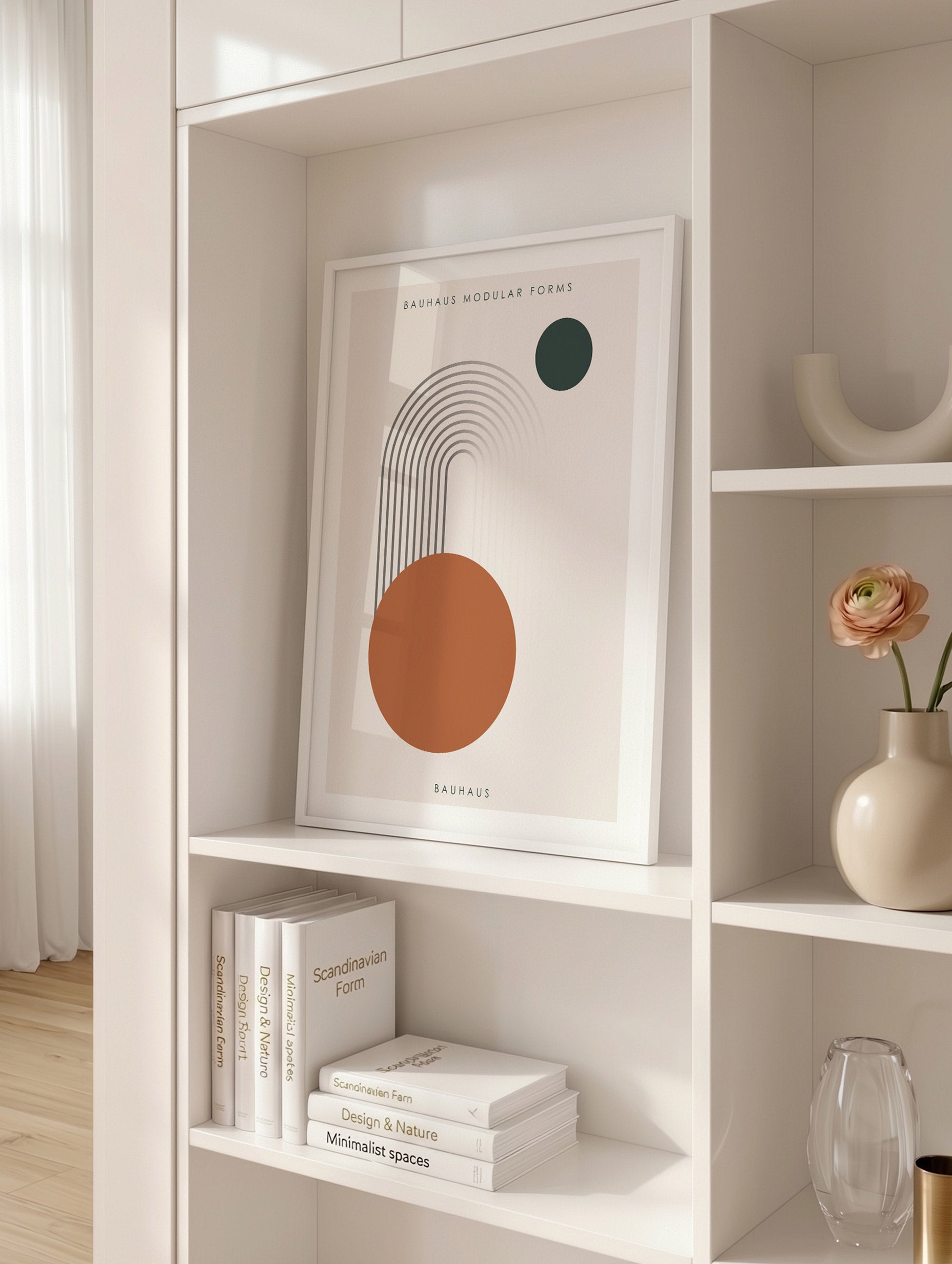 Modern abstrakt bohemisk poster