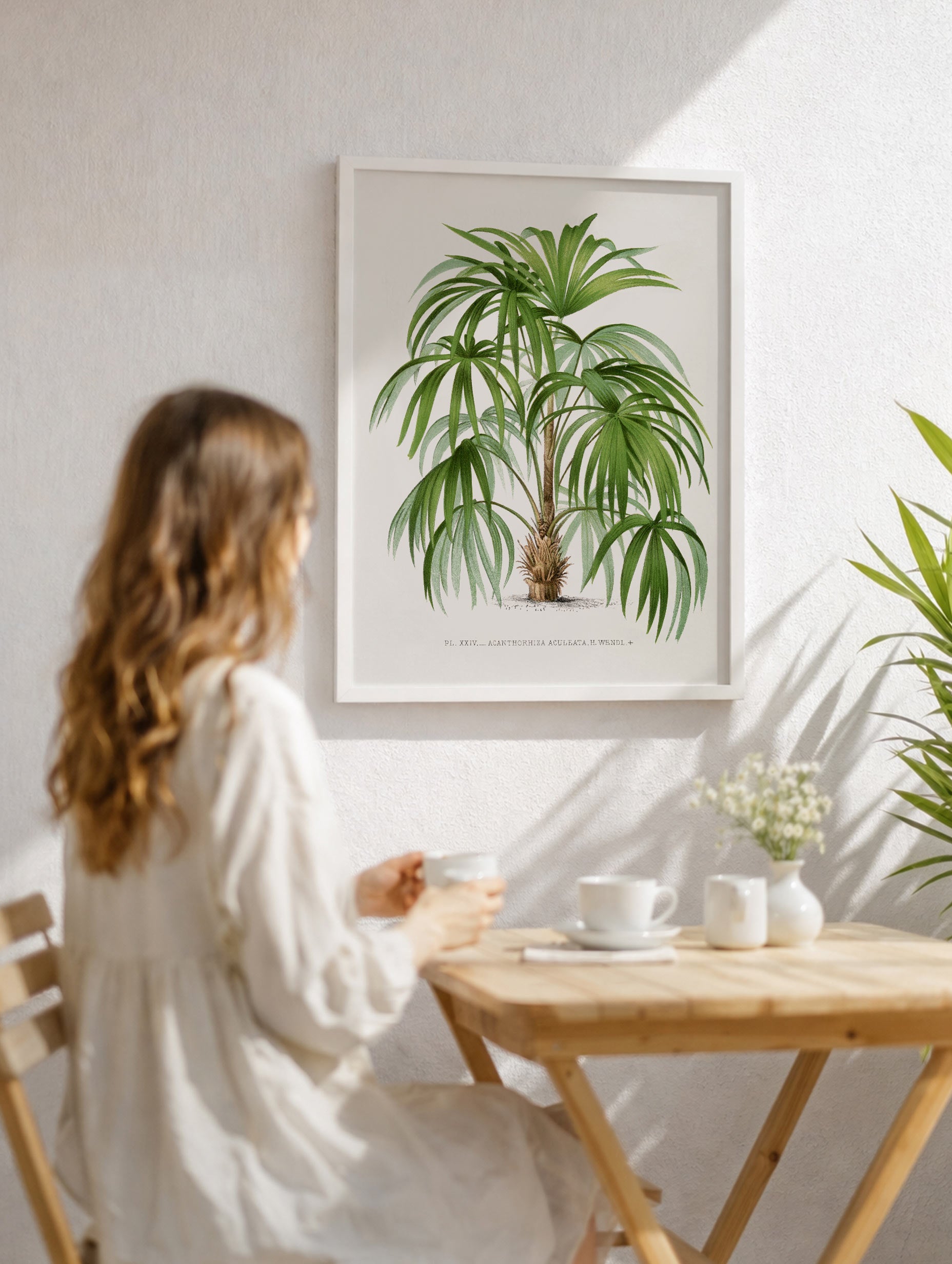 Vintage Palm Tree No 2 Mockup