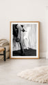 Woman Legs with Black Heels Poster Mockup
