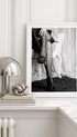 Woman Legs with Black Heels Poster Mockup
