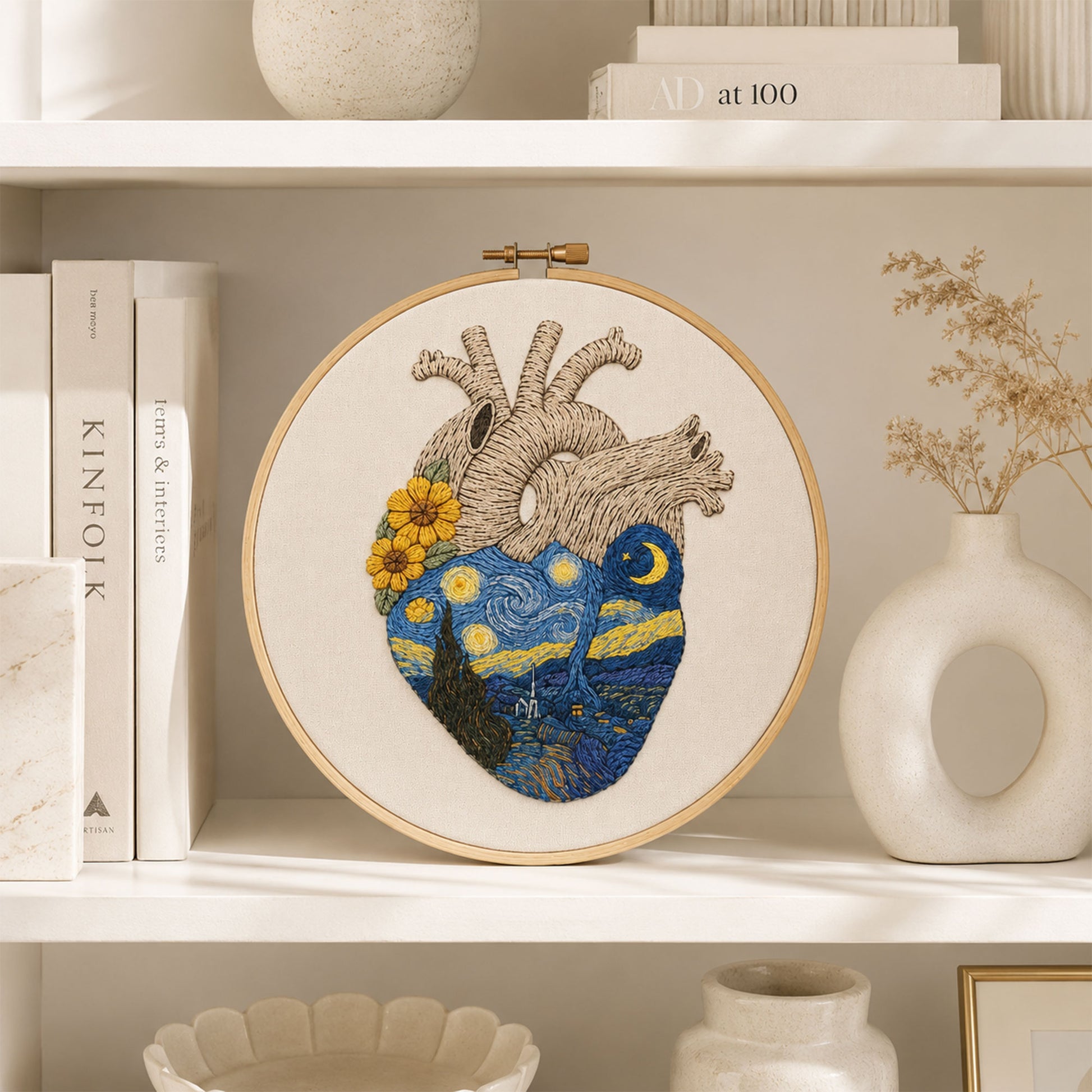 Van Gogh broderat hjärta