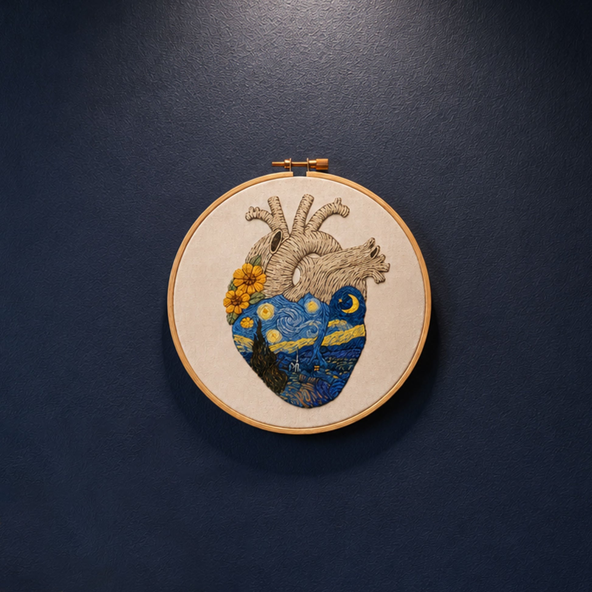 Van Gogh broderat hjärta