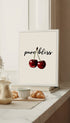Pure Bliss Minimalist Fruit Artwork Mockup