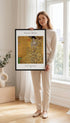 Portrait of Adele Bloch-Bauer - Gustav Klimt Mockup