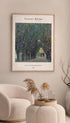 Avenue in the Park of Schloss Kammer - Gustav Klimt Art Print Mockup