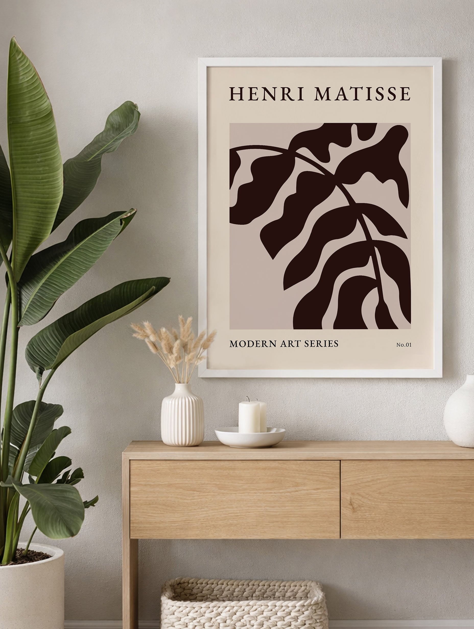 Modern Art Series No. 4 - Henri Matisse Mockup