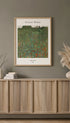 Poppy Field (Mohnfeld) - Gustav Klimt Art Print Mockup