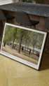 Terrace in the Luxembourg Gardens - van Gogh Mockup