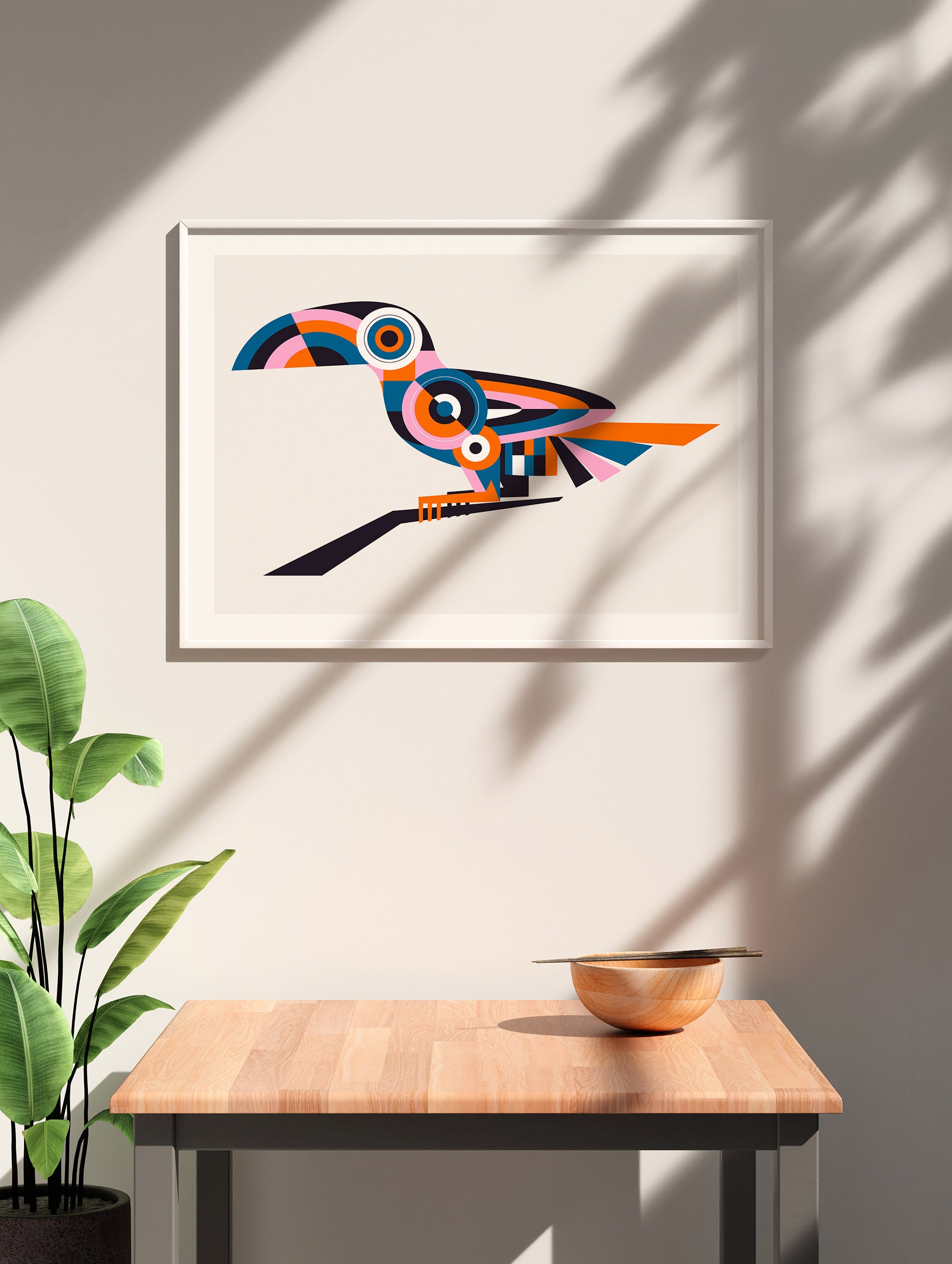 Abstrakt Tukan-poster