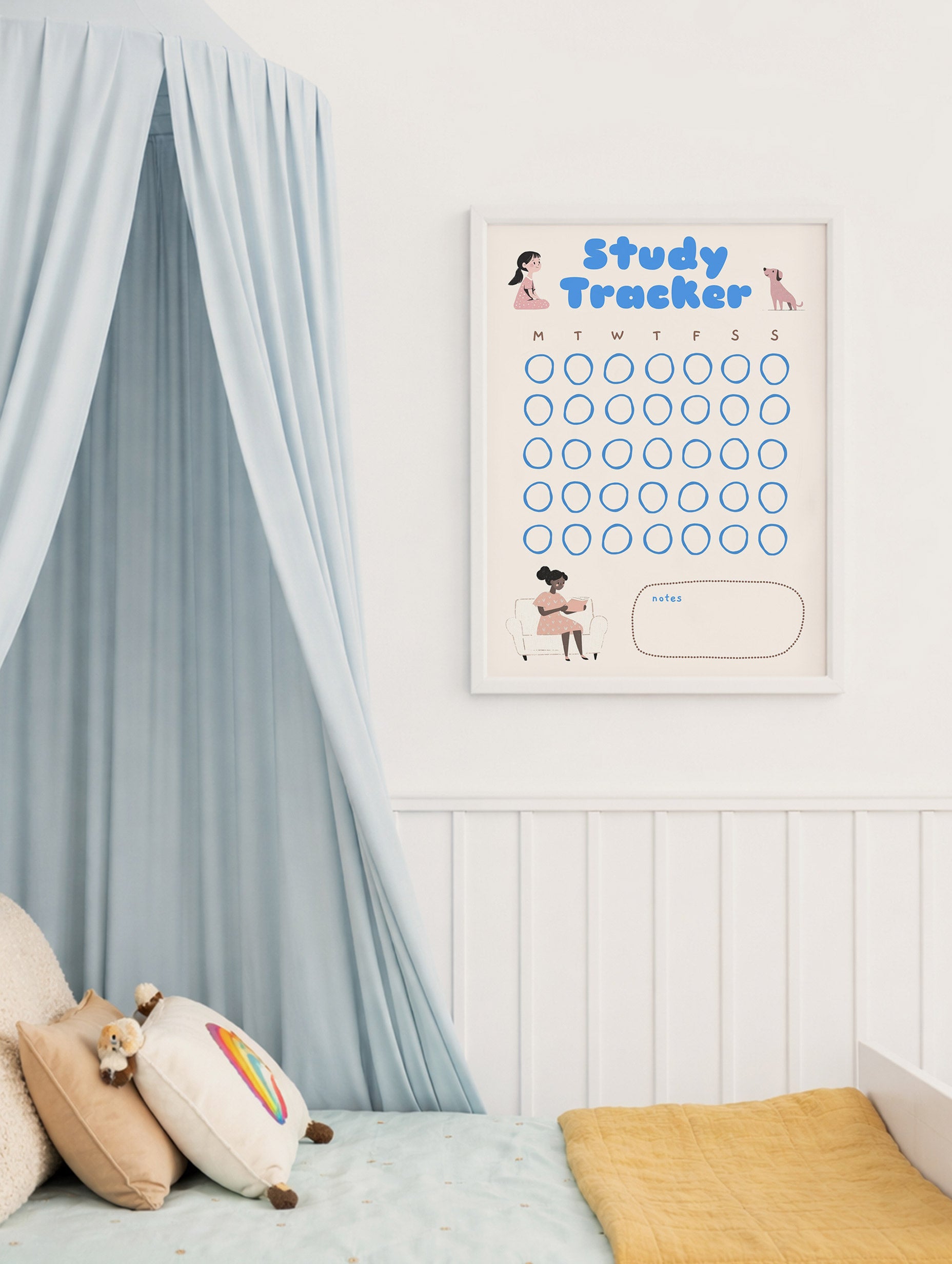 Study Tracker Poster No. 2 Mockup