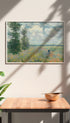 Poppy Fields near Argenteuil No. 2 - Claude Monet Mockup