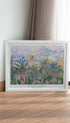 Palm Trees at Bordighera - Claude Monet Mockup