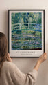 Water Lilies and Japanese Bridge - Claude Monet Mockup