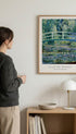 Water Lilies and Japanese Bridge - Claude Monet Mockup