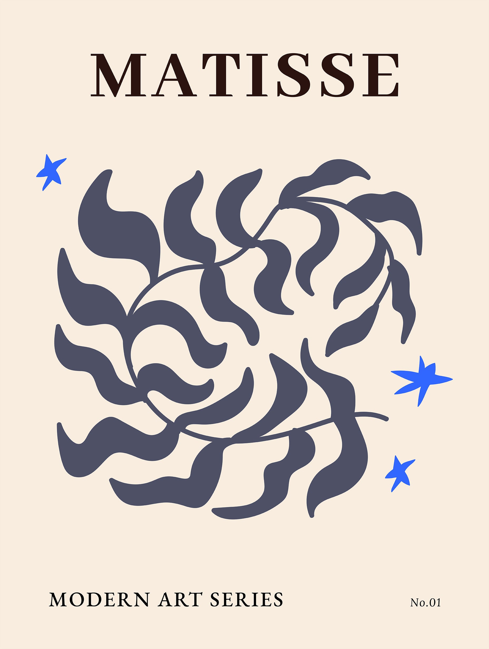 Modern konstserie nr 1 - Henri Matisse