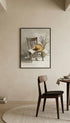 Vintage Oil Painting Art Print Mockup