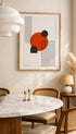Bauhaus Modern Shapes Poster Mockup