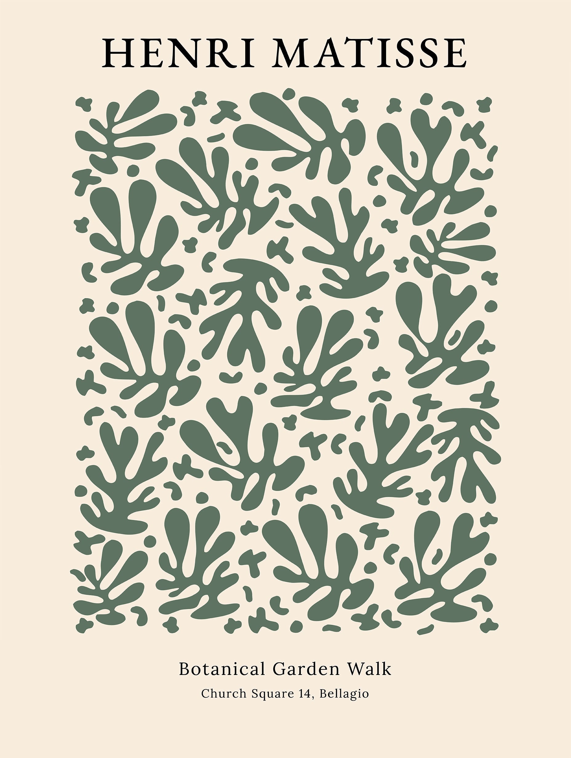 Botaniska trädgårdspromenaden poster