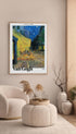 Café Terrace at Night Van Gogh Art Print Mockup