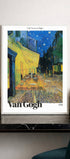 Café Terrace at Night Van Gogh Art Print Mockup