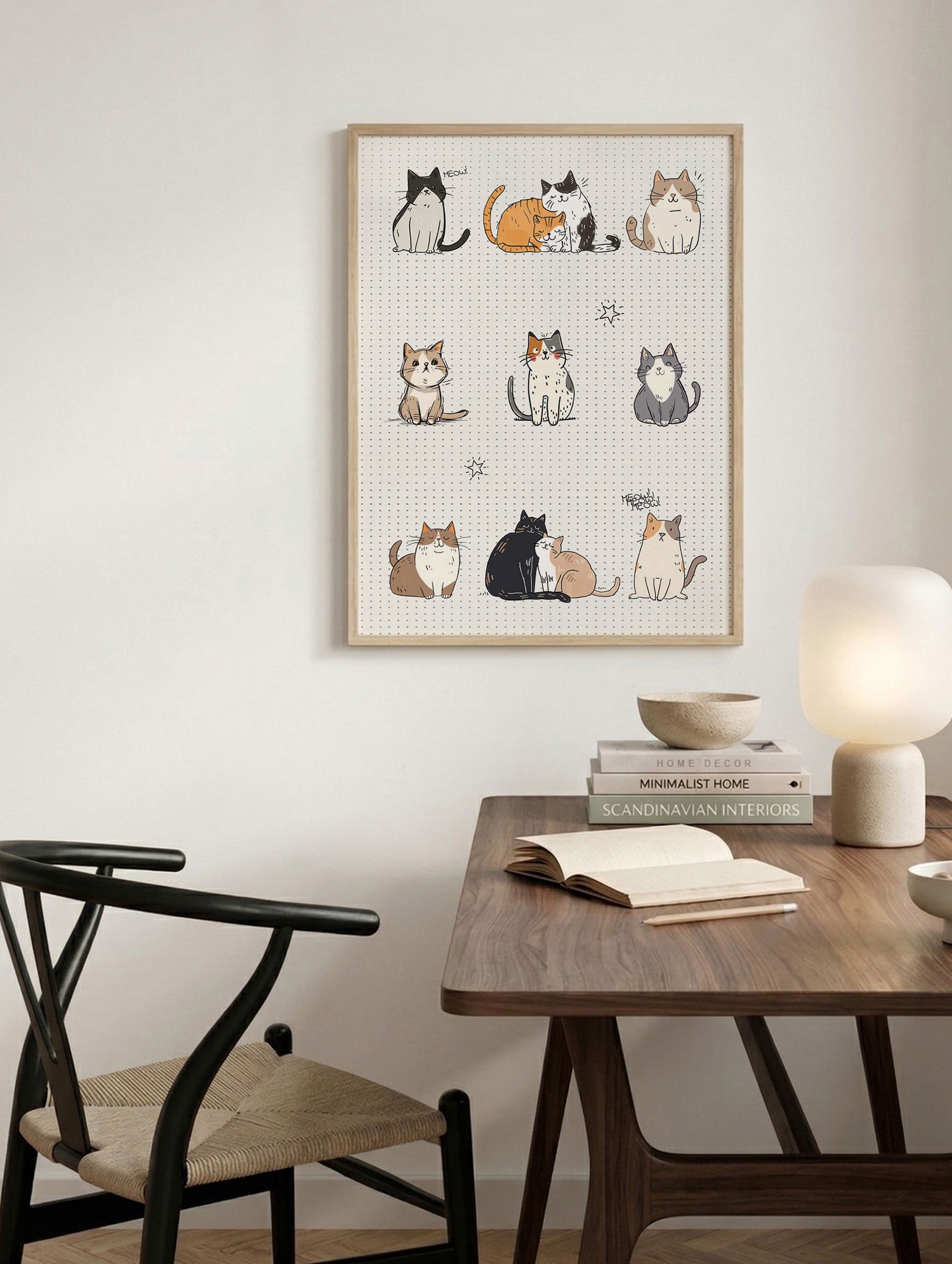 Mysiga katter poster