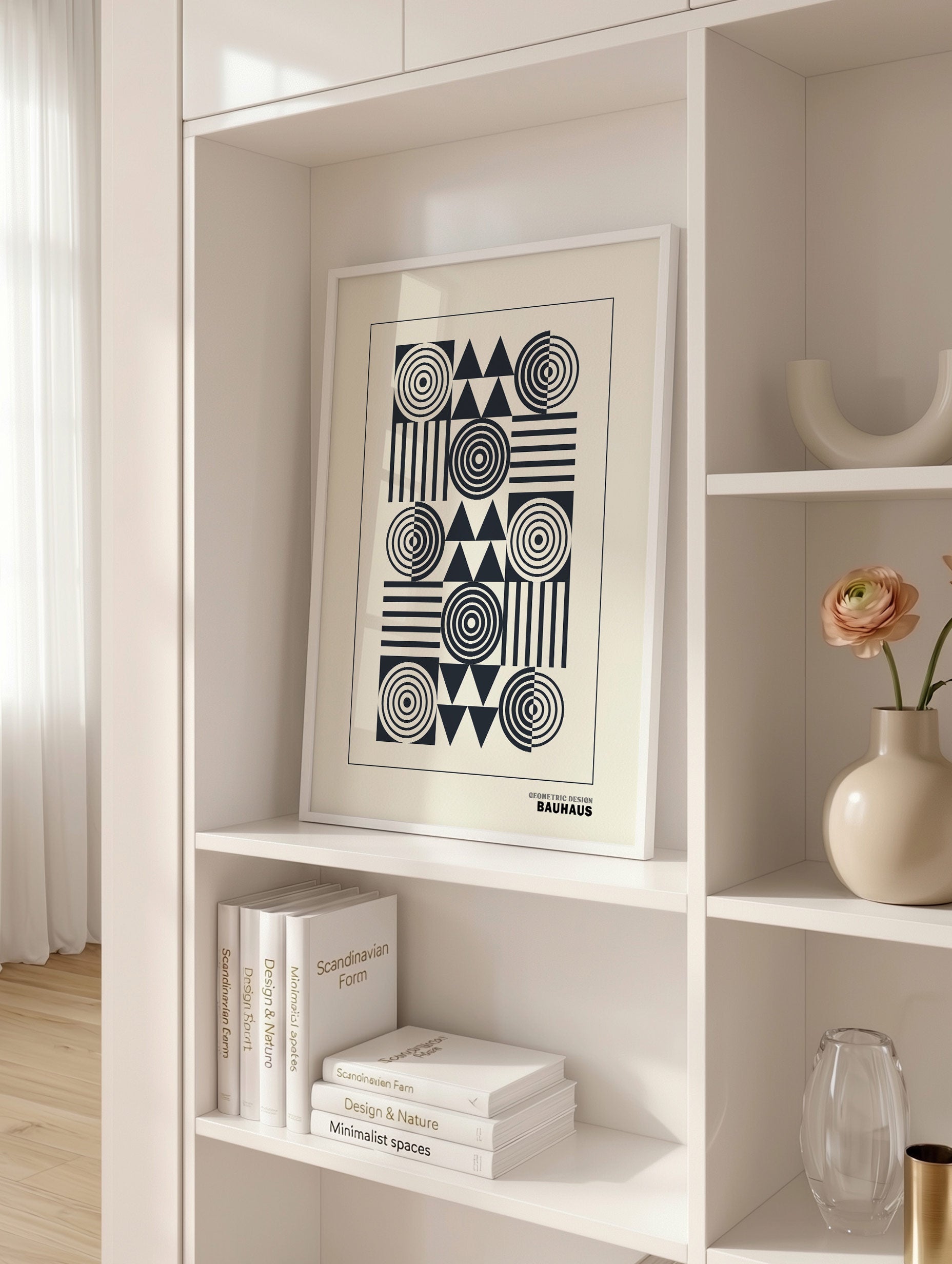 Geometrisk rytmposter