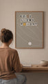 Enjoy Every Moment Motivational Poster Mockup