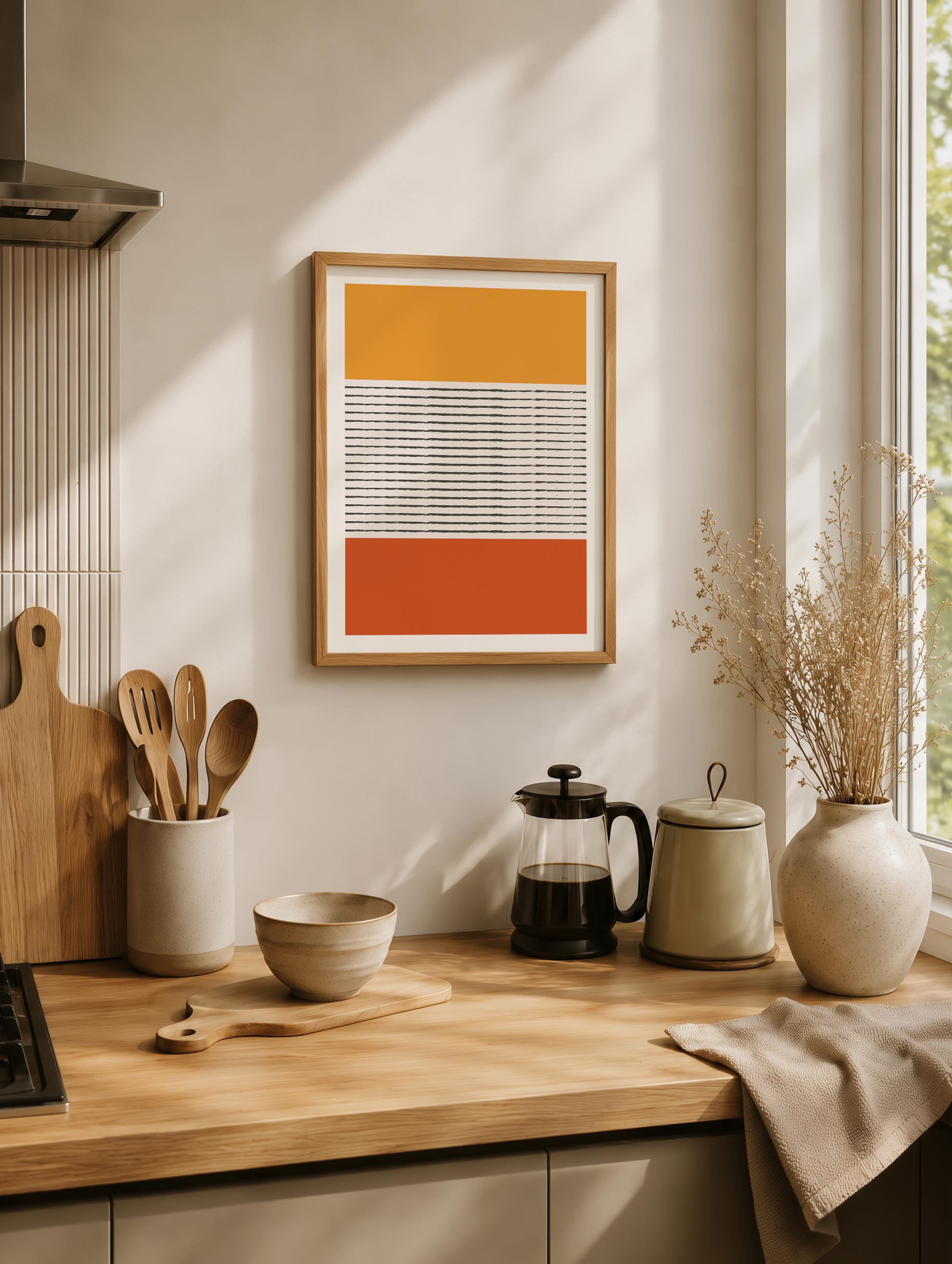 Randig fältramposter