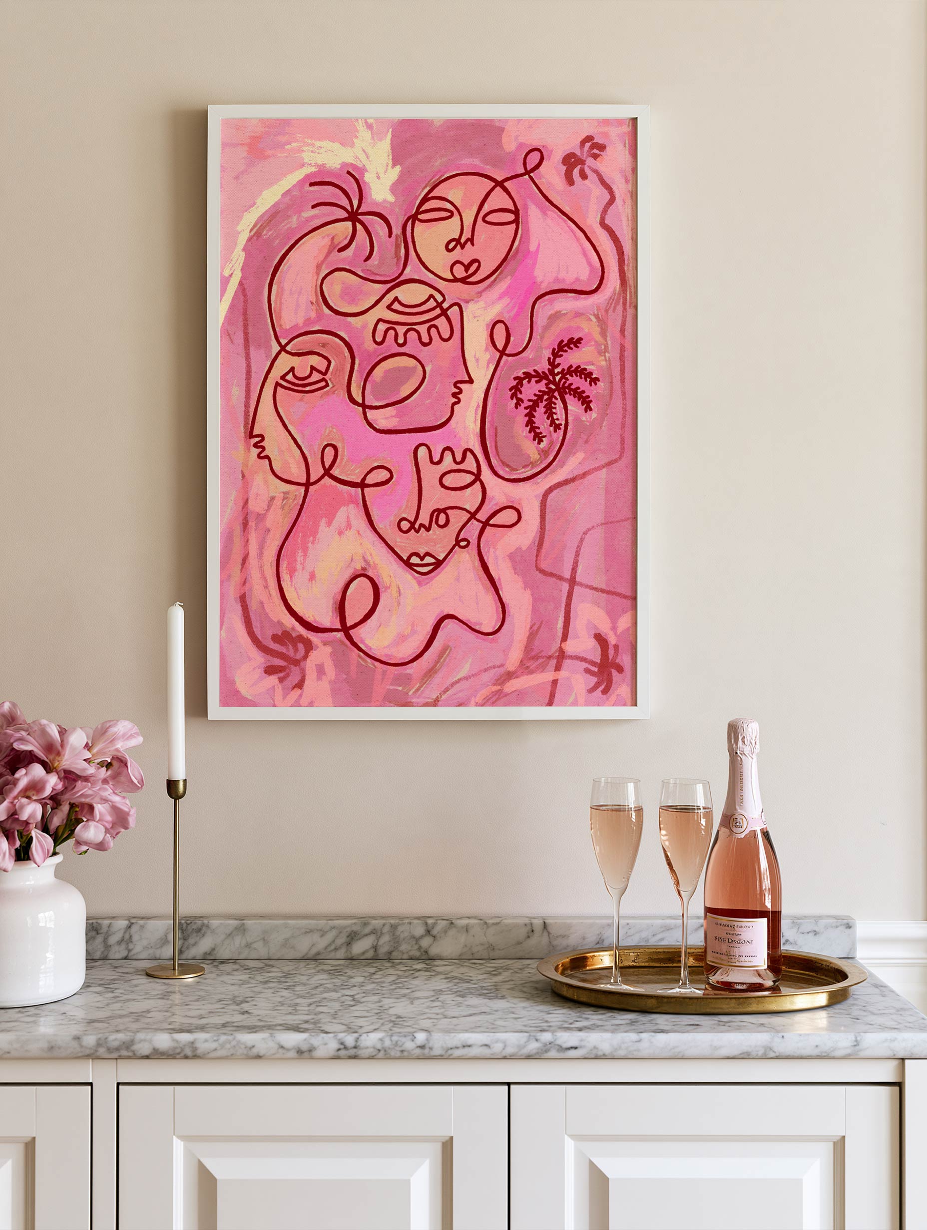 Grön Inredning Stilleben – Henri Matisse