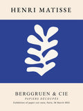 Matisse Blå Cutout Poster