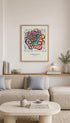 Floral Study poster Mockup