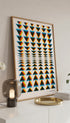 Prism Cascade Bauhaus Poster Mockup