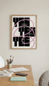 Yes Abstract Poster Mockup
