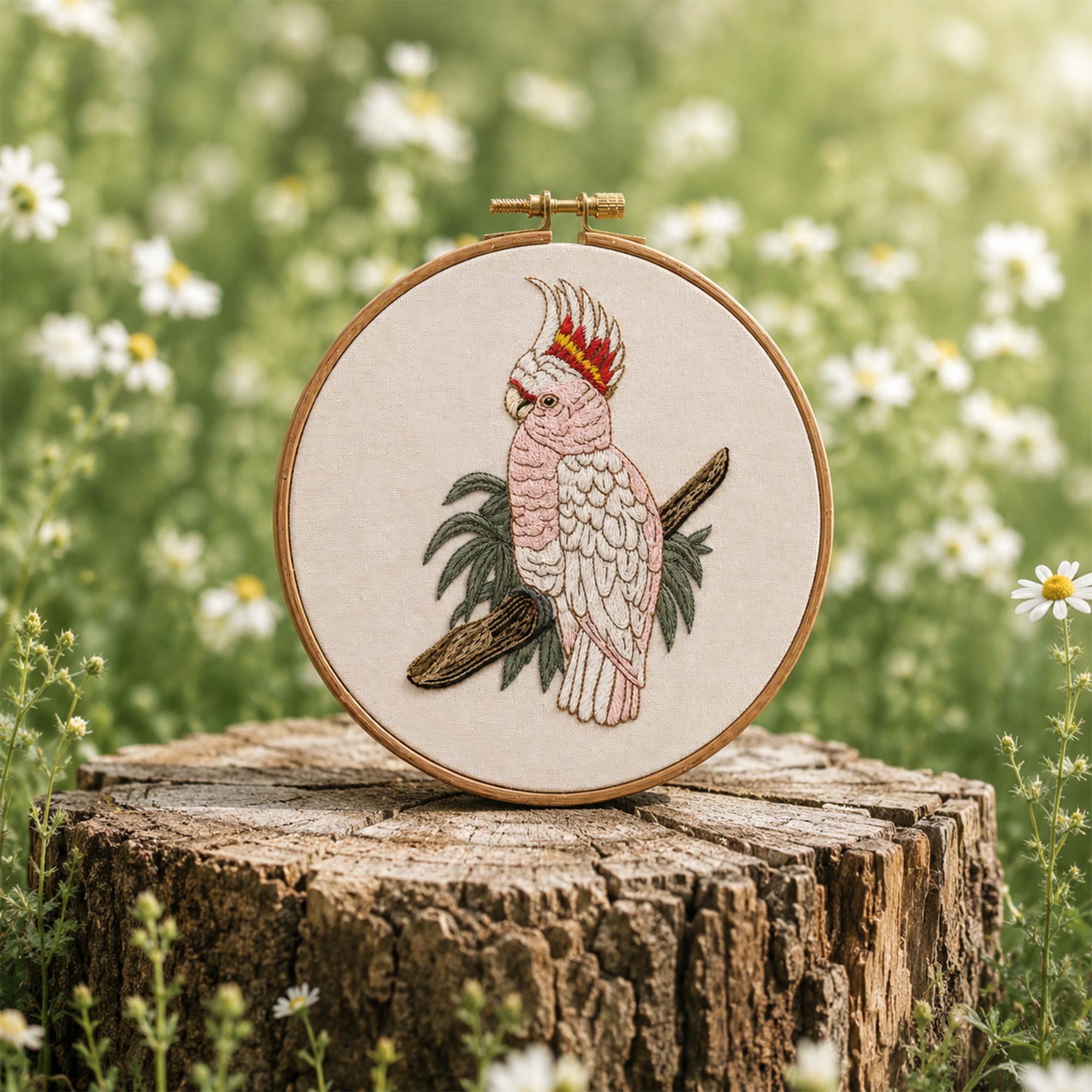 Broderidesign Lilla fiskaren & Ankan