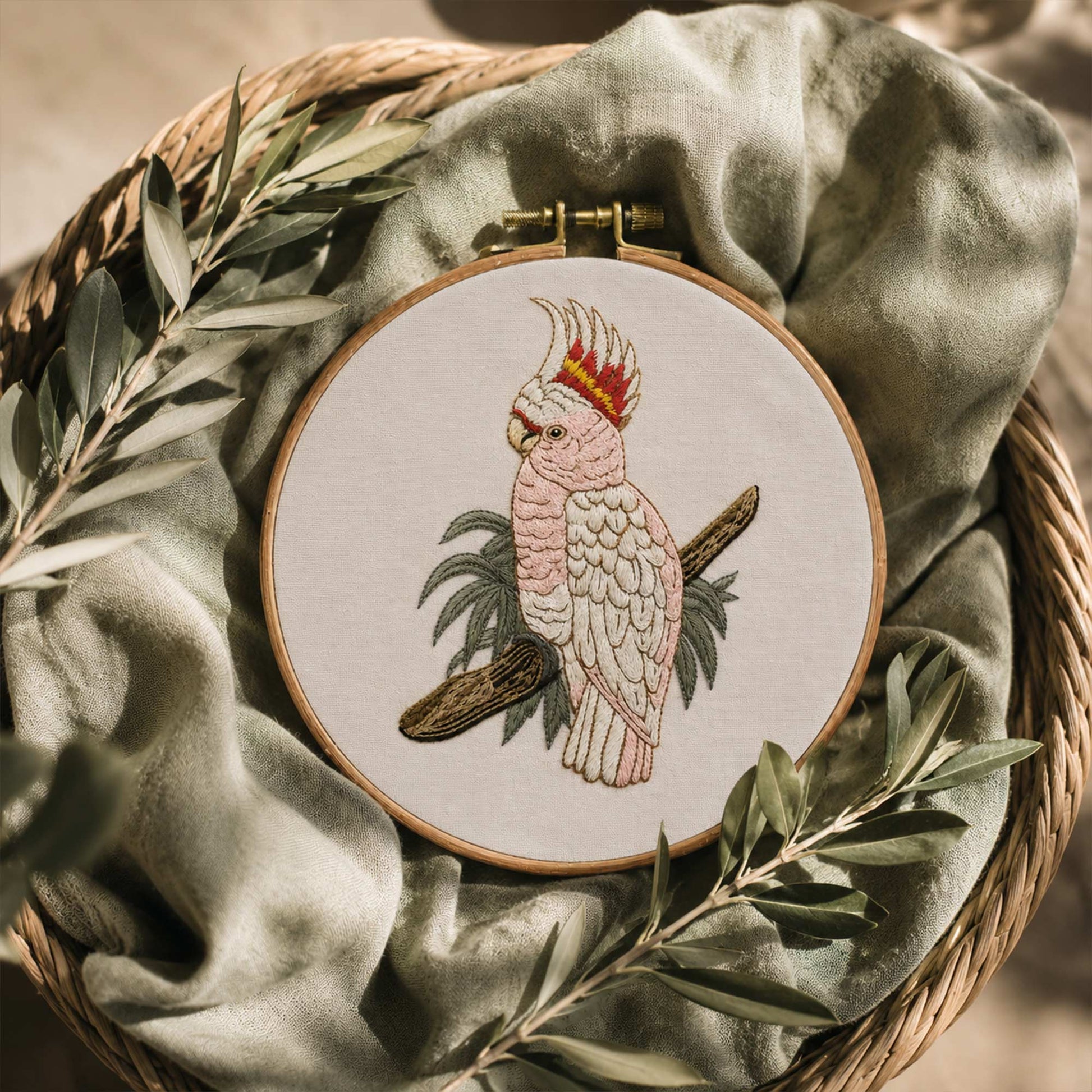 Broderidesign Lilla fiskaren & Ankan