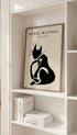 Matisse Black Cat Poster Mockup