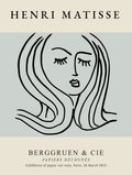 Matisse Serene Portrait Affisch