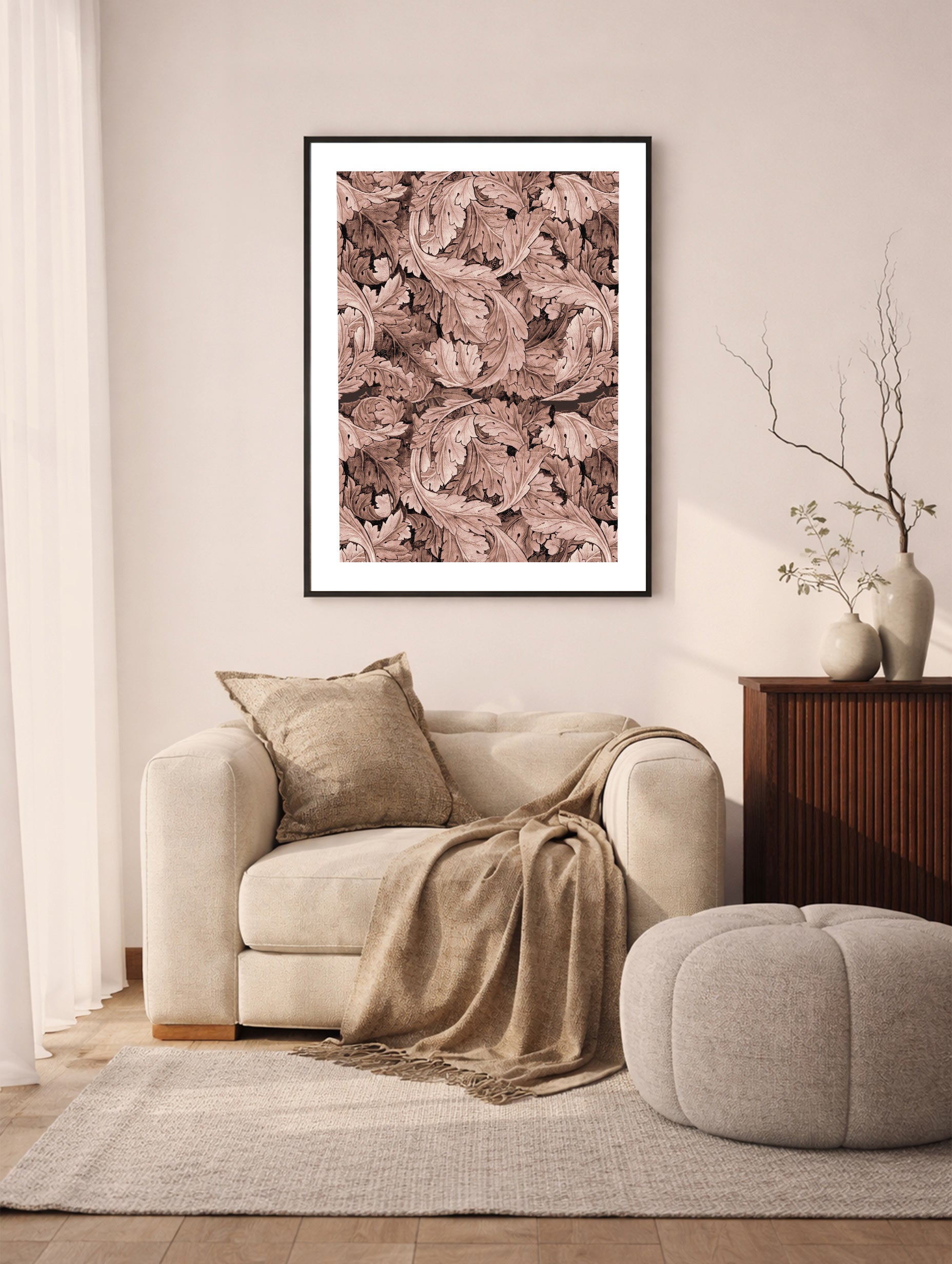 Acanthus - William Morris Mockup