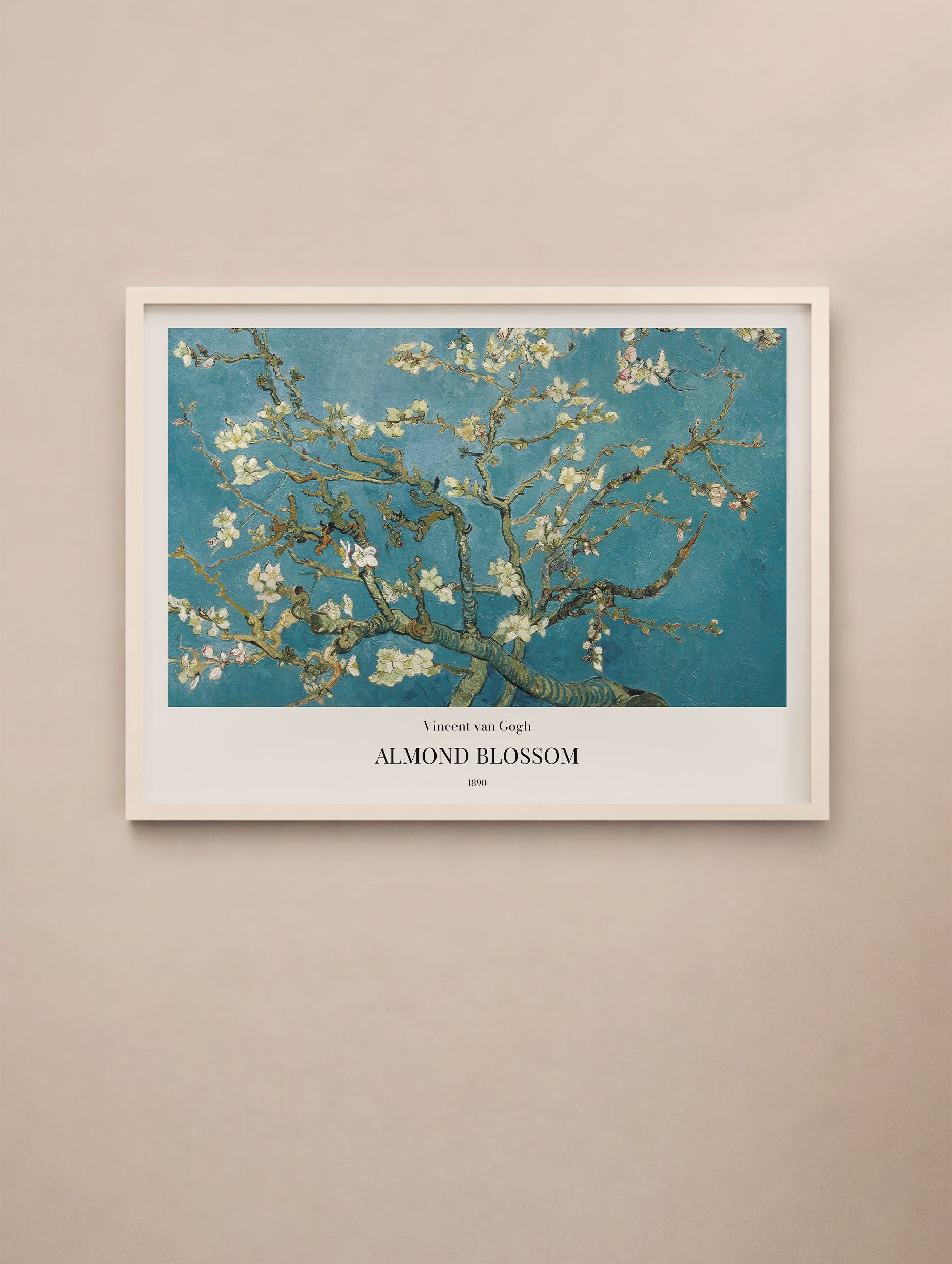 Almond Blossom Van Gogh Art Print No 2 Mockup
