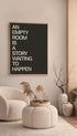 An Empty Room Is a Story Waiting to Happen Poster Mockup