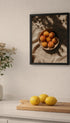 Apricots in a Bowl Fruit Artwork Mockup
