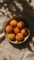 Apricots in a Bowl Fruit Artwork
