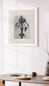 Aristolochia clematitis Karl Blossfeldt Art Print Mockup