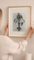 Aristolochia clematitis Karl Blossfeldt Art Print Mockup