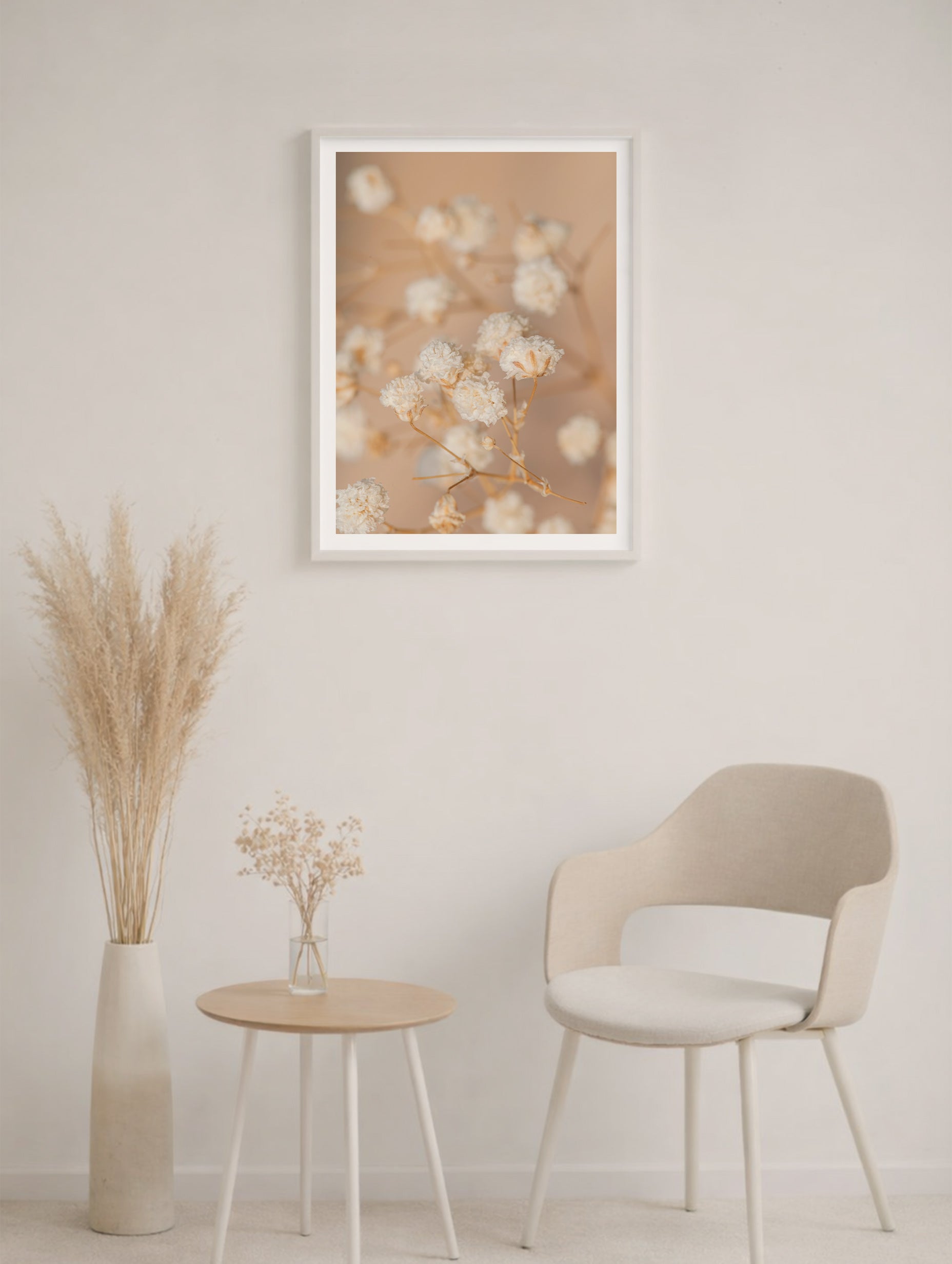 Baby’s Breath Flower Poster Mockup